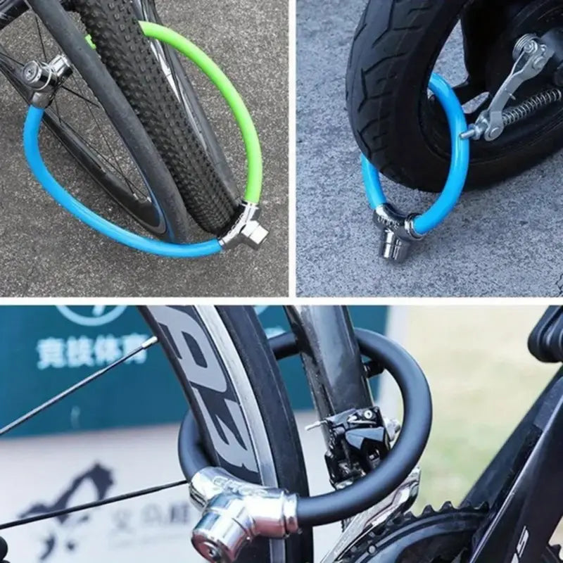 Heavy-Duty Anti-Theft Bike Wire Lock